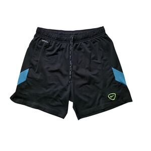 Nike Vintage Soccer Shorts Men L Satin Nylon Swoosh